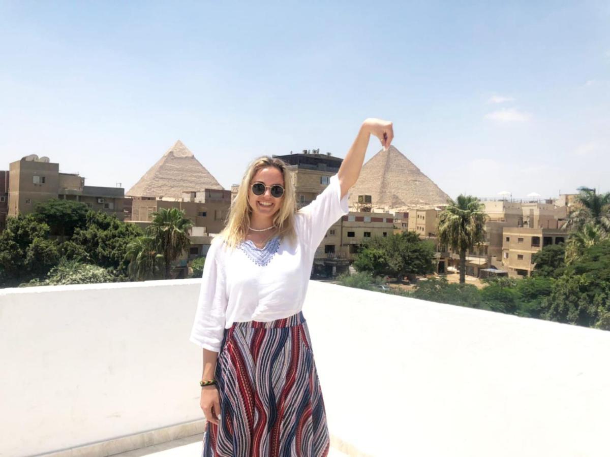 Отель Nefertiti Pyramids View Каир Экстерьер фото