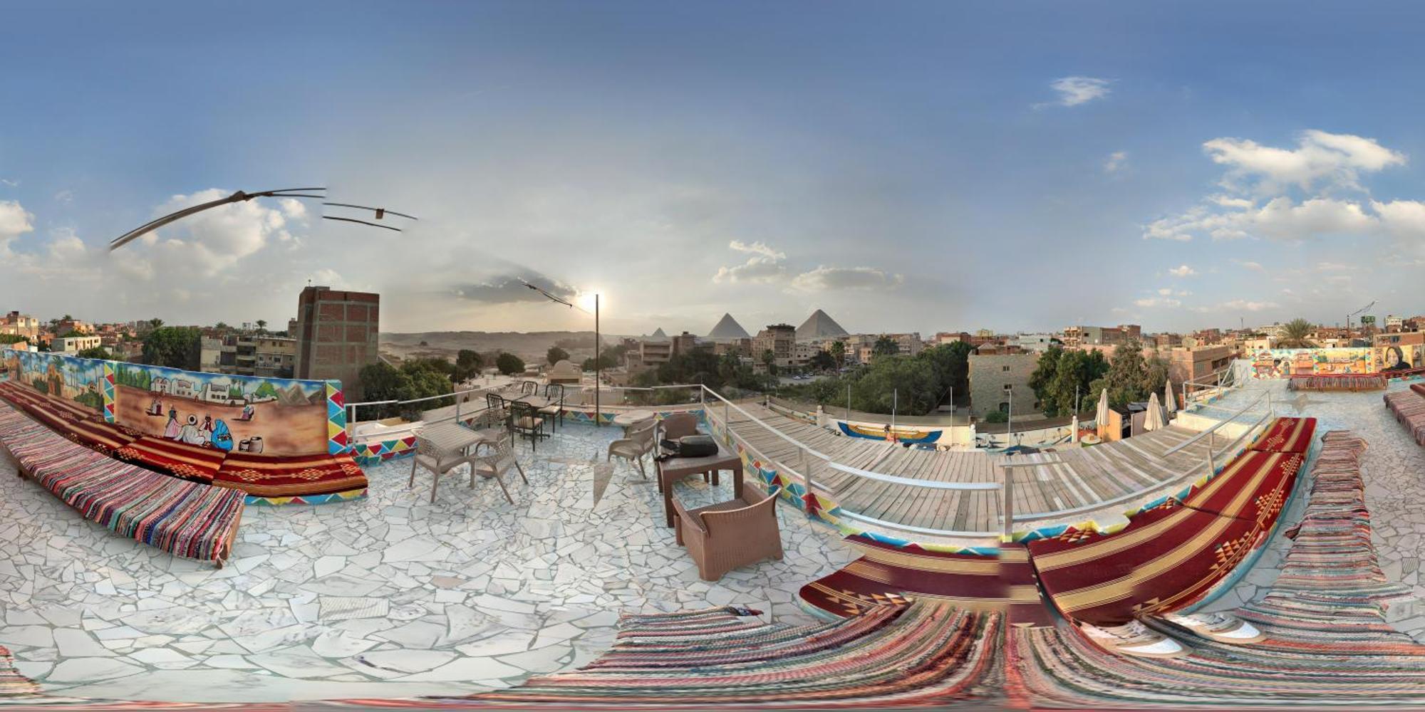 Отель Nefertiti Pyramids View Каир Экстерьер фото